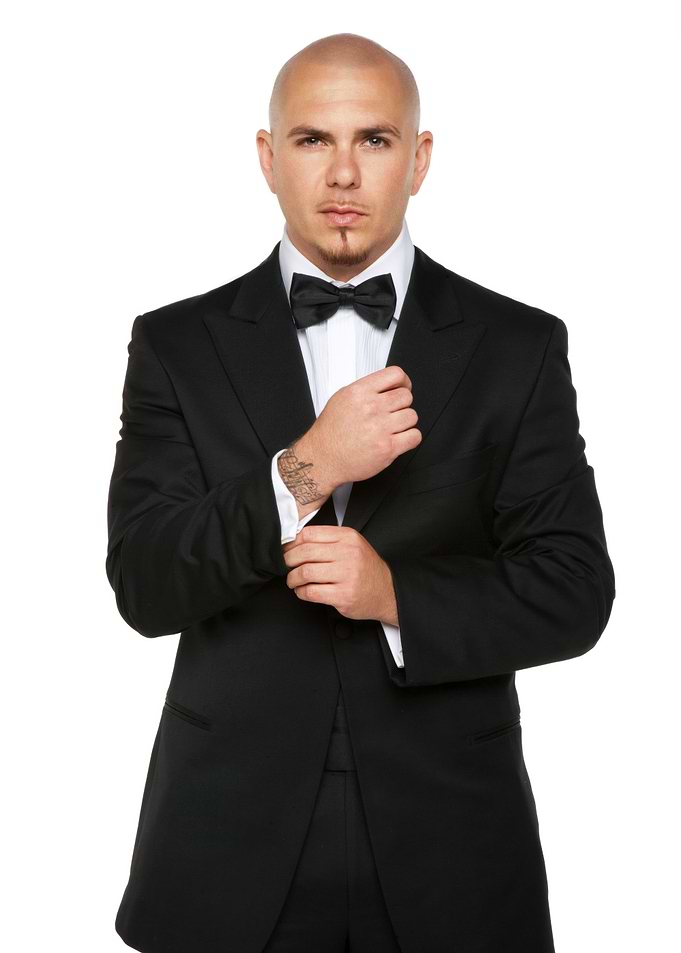 Pitbull in a Tuxedo