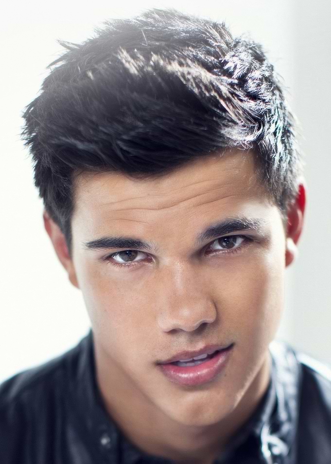 Close-up Portrait of Taylor Lautner
