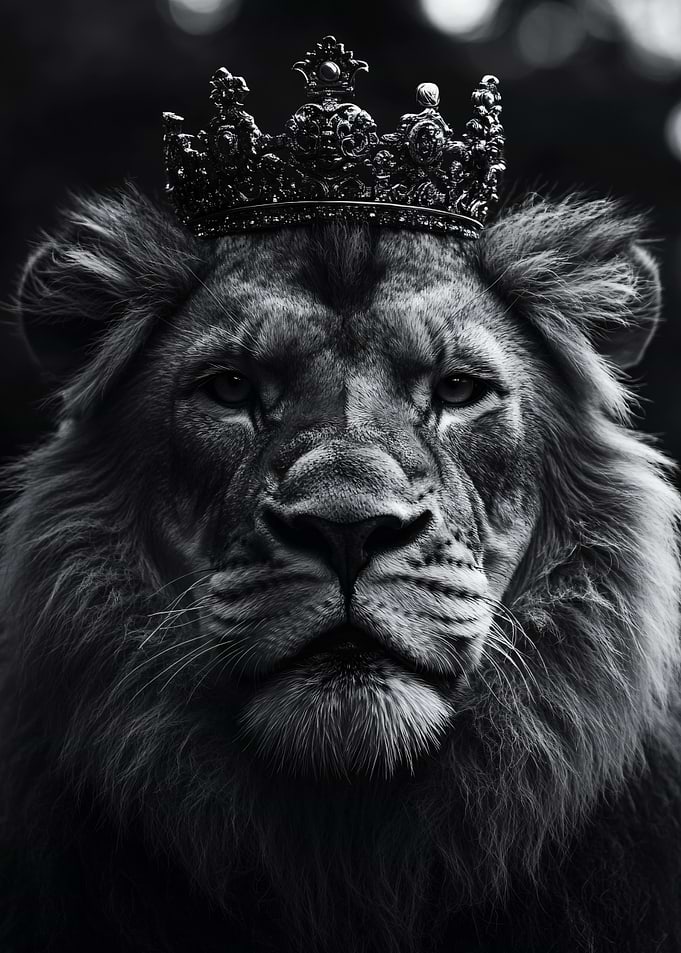 Lion King with Crown