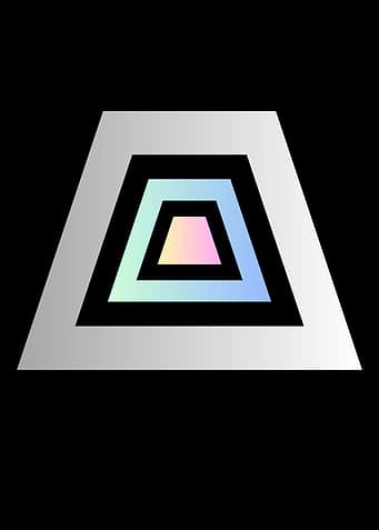 Abstract Geometric Gradient Shapes
