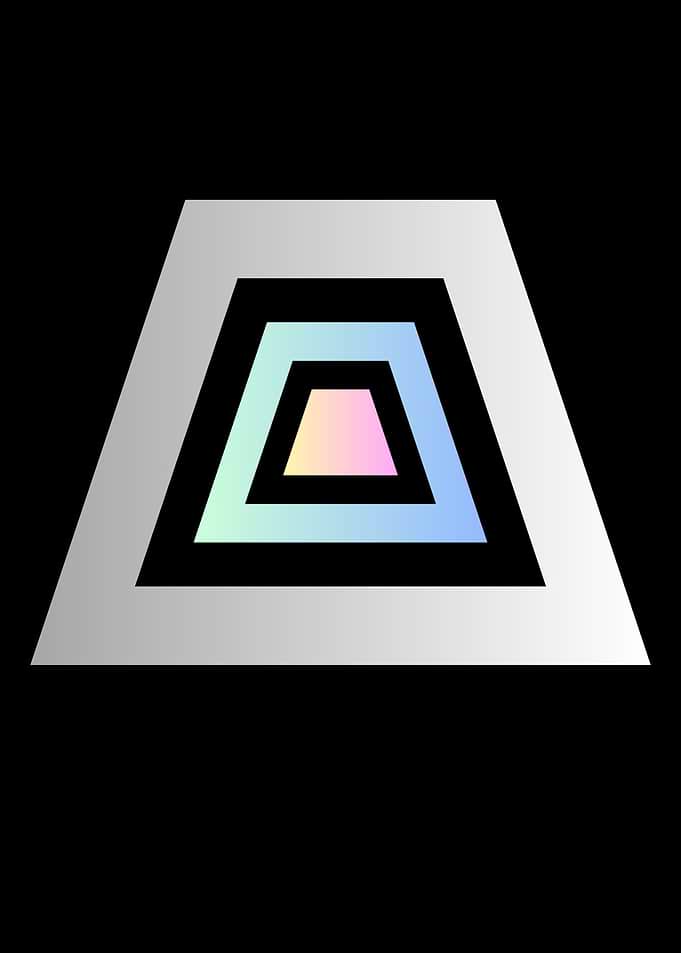 Abstract Geometric Gradient Shapes