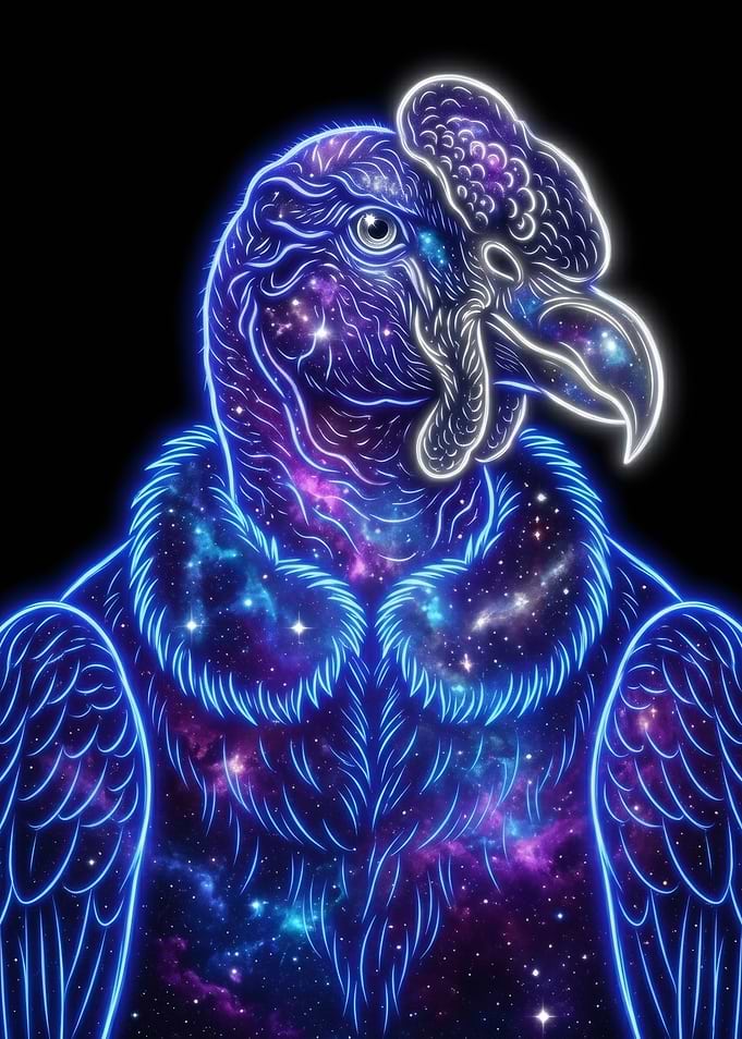 Cosmic Condor Portrait