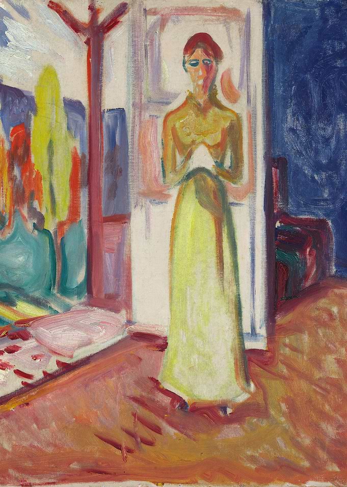 Woman in Yellow Dress