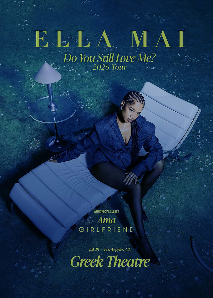 Ella Mai 2026 Tour Poster