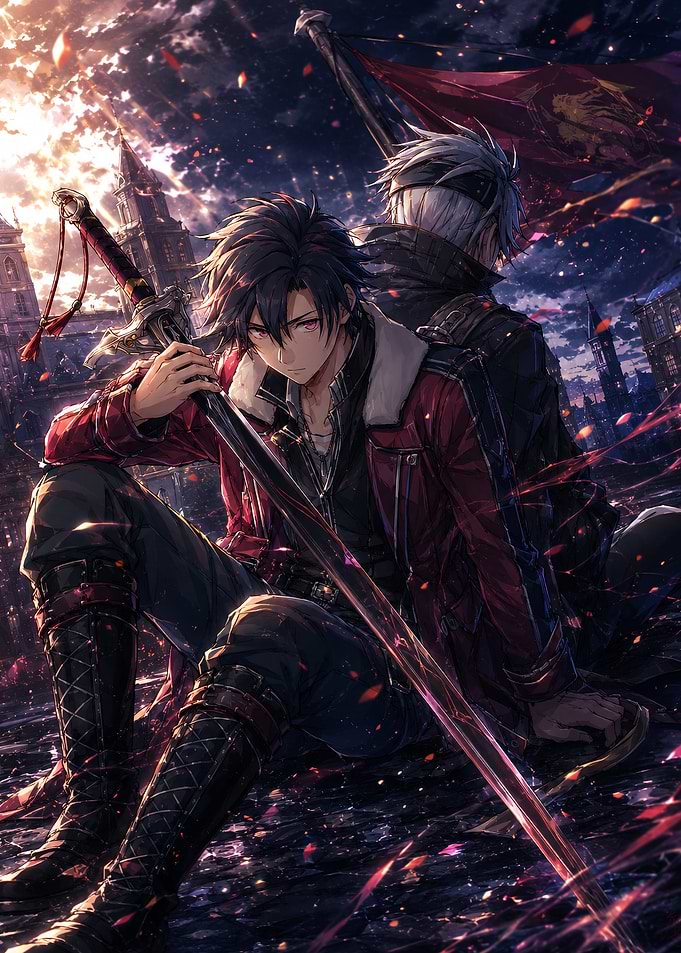 characters with sword
