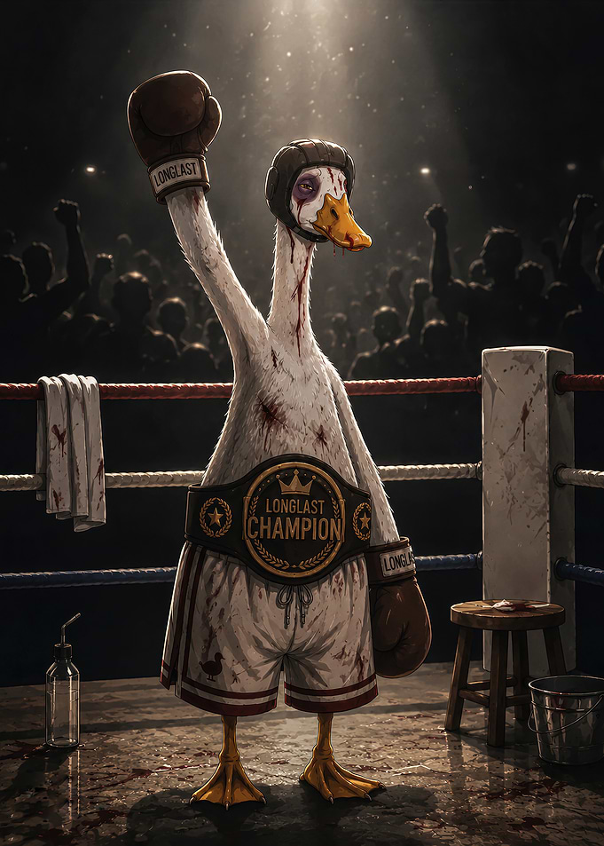 Champion Boxing Goose