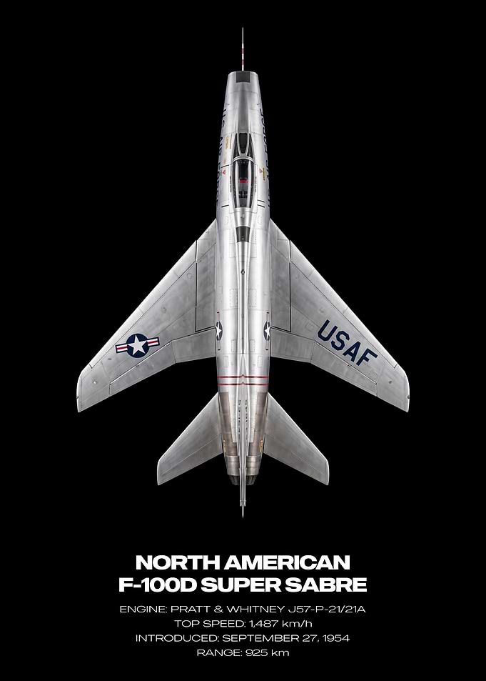 North American F-100D Super Sabre