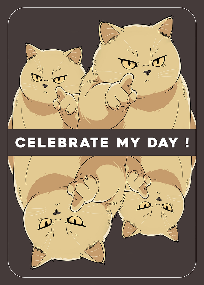 Grumpy Cats Celebrate My Day
