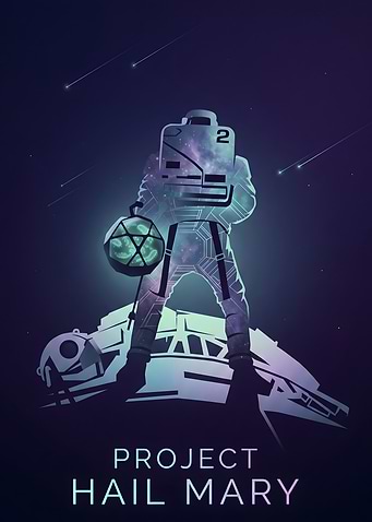 Project Hail Mary Astronaut Poster