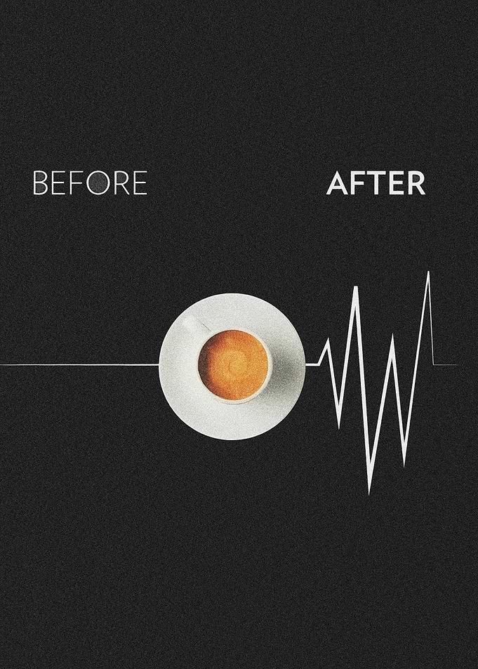 Coffee Before and After