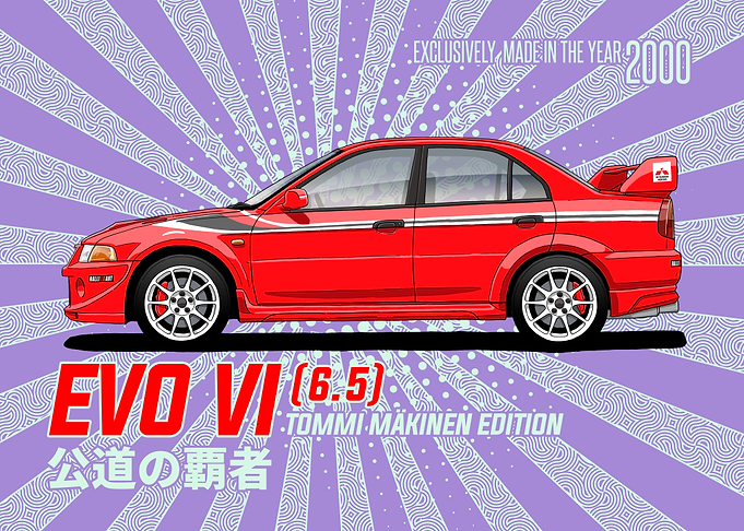 Mitsubishi Lancer Evolution VI Tommi Mäkinen Edition