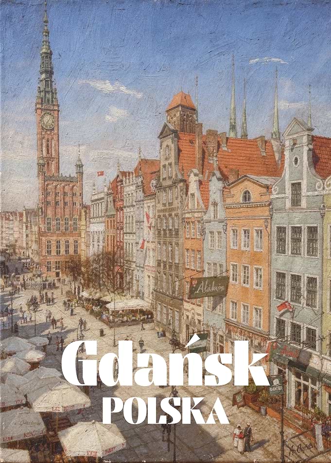 Gdansk Polska Cityscape Painting
