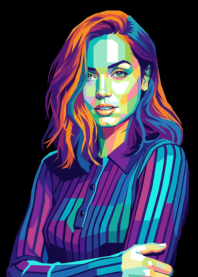 Ana de Armas Pop Art Portrait