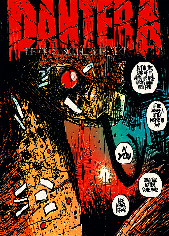 Pantera The Great Southern Trendkill Art