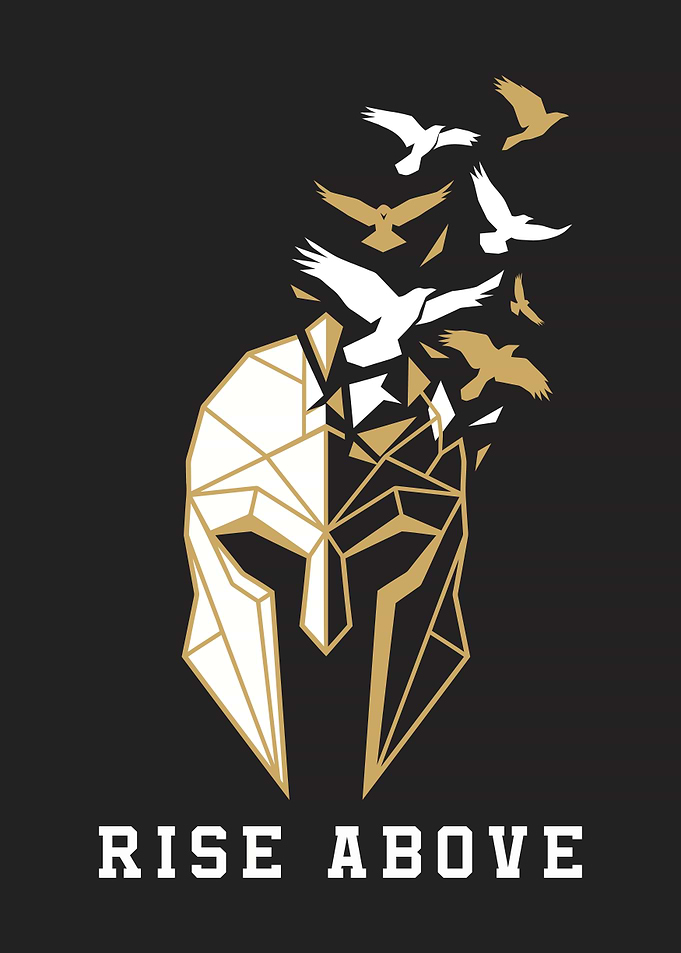 Rise Above Spartan Warrior Motivation
