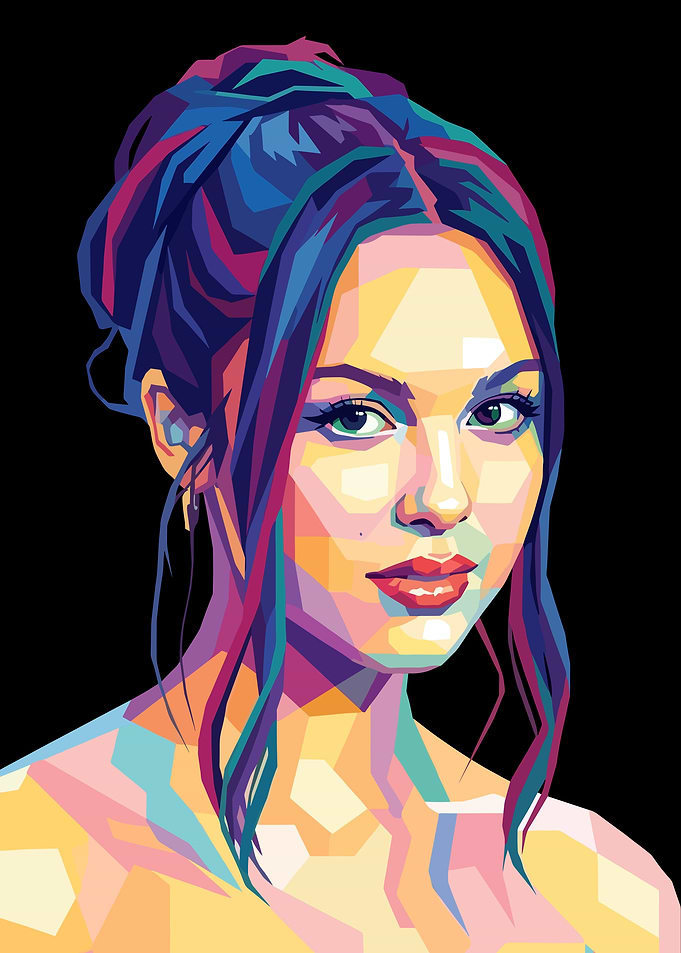 Olivia Rodrigo Pop Art Portrait