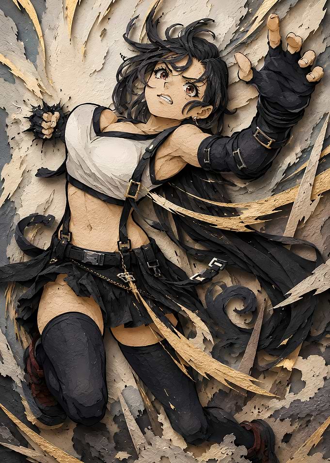 Tifa Lockhart in Action Pose