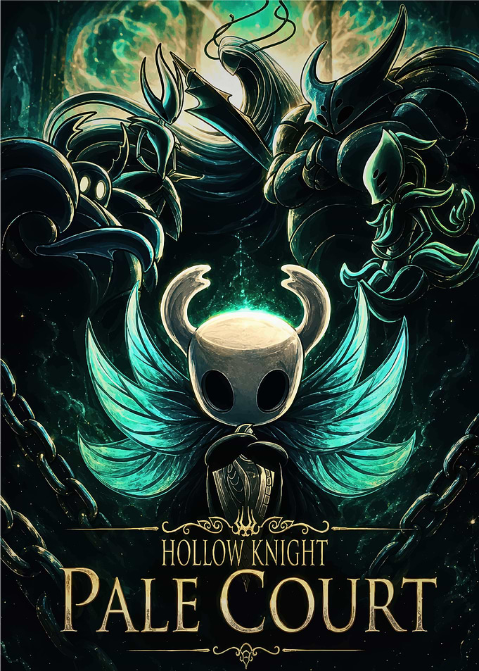 Hollow Knight Pale Court Poster