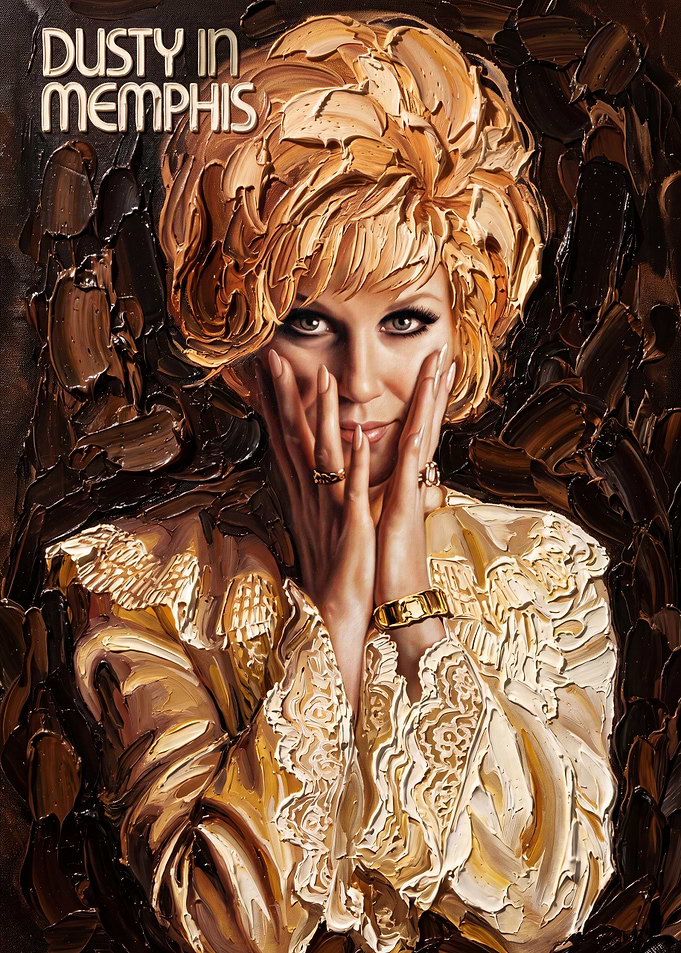 Dusty in Memphis Album Cover Art Painting