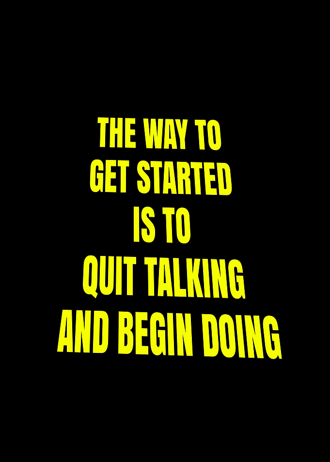 Inspirational Quote About Doing