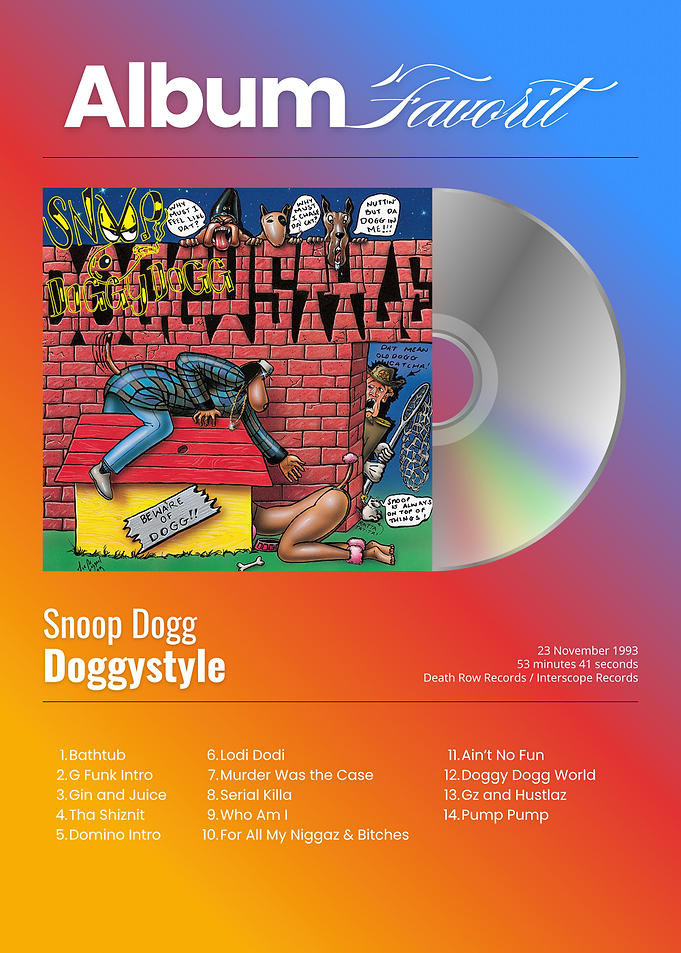 Snoop Dogg Doggystyle Album Cover