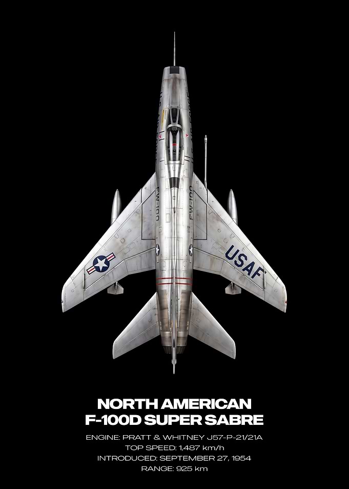North American F-100D Super Sabre