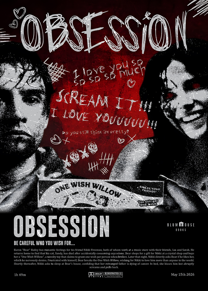 Obsession Movie : Halftone Poster