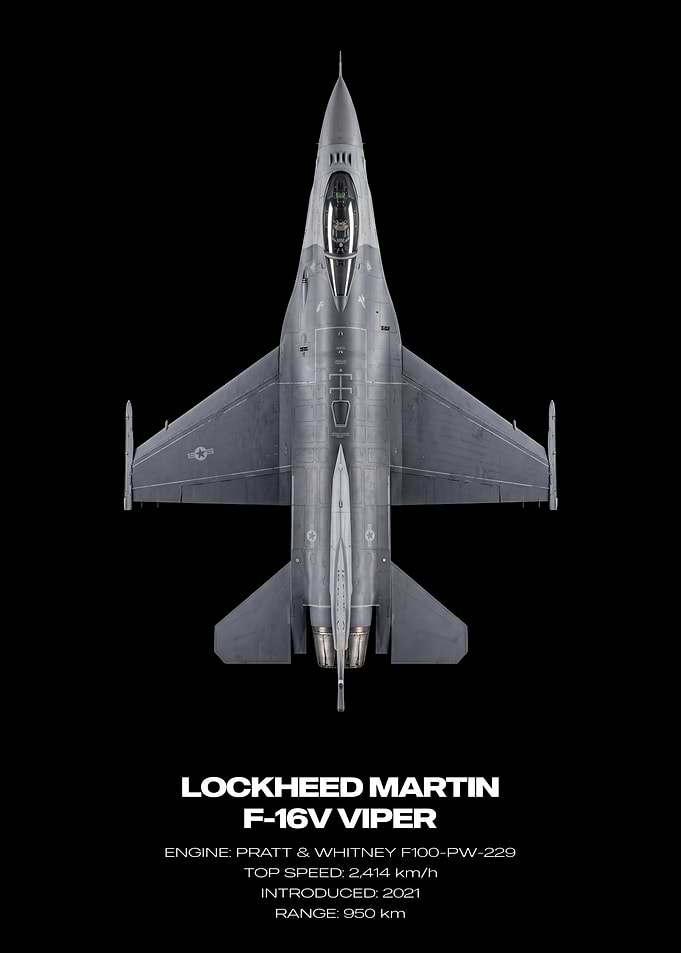 Lockheed Martin F-16V Viper Jet