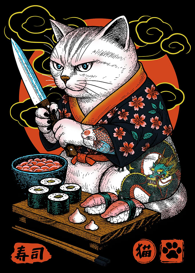 The Cat & The Sushi