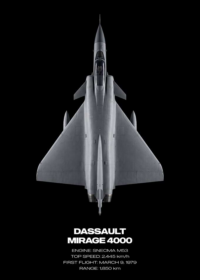 Dassault Mirage 4000 Jet