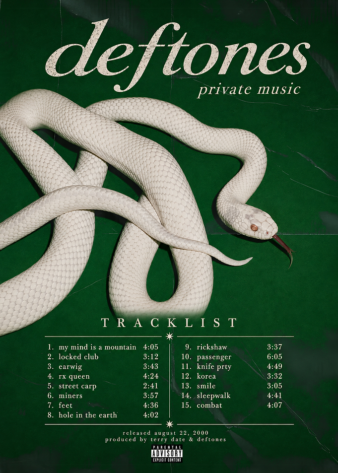 Deftones Private Music Album Cover