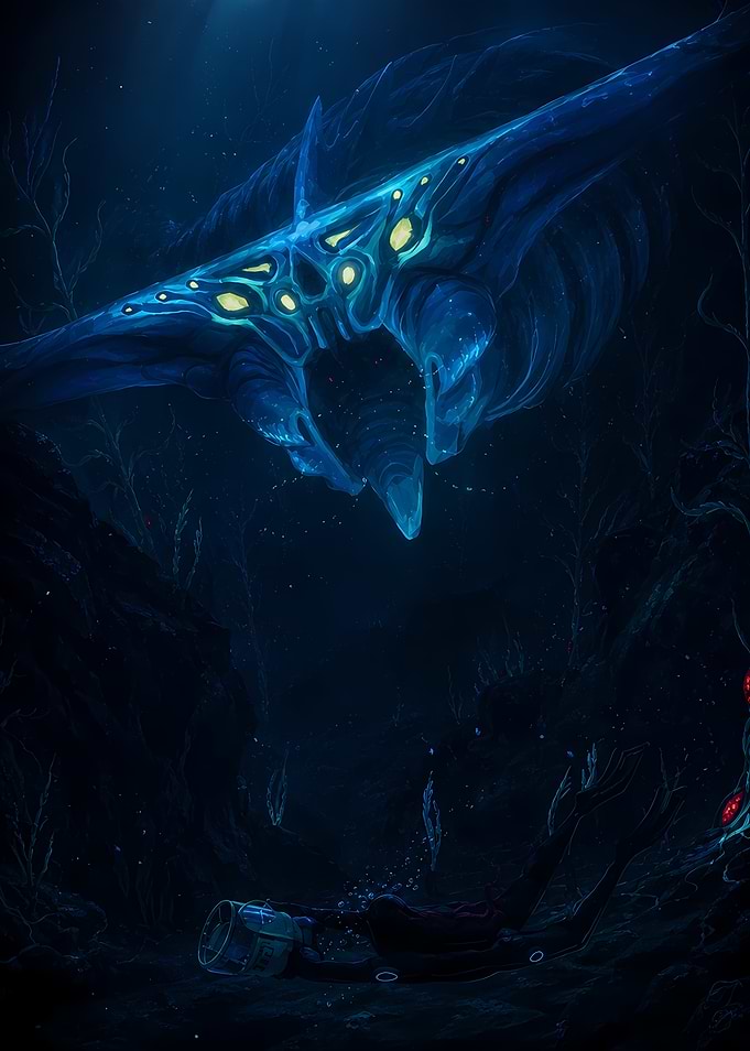 Subnautica Leviathan Attack