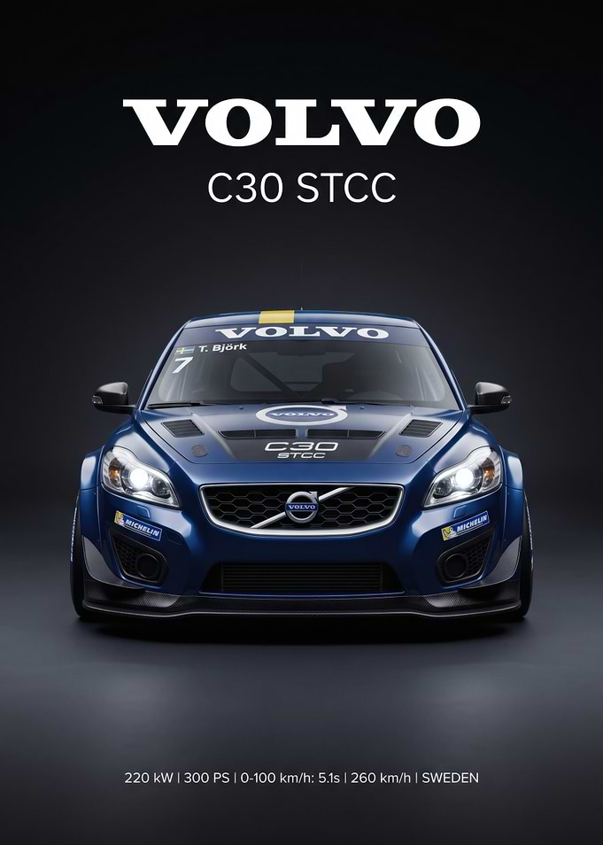 Volvo C30 STCC Race Car