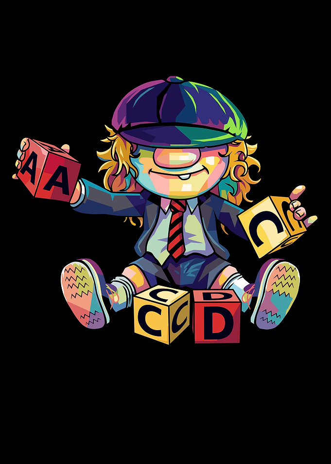 AC/DC Brian Johnson Pop Art