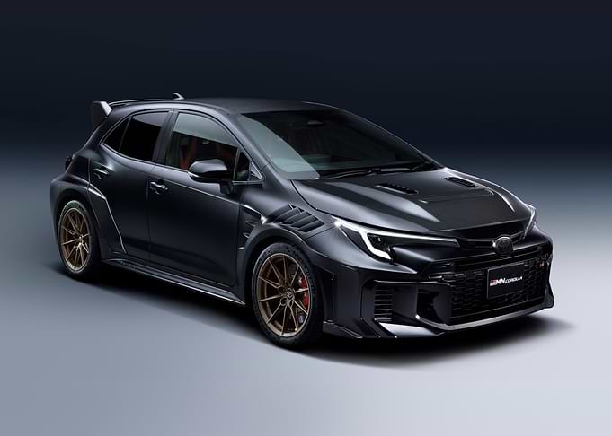Matte Black Toyota GR Corolla