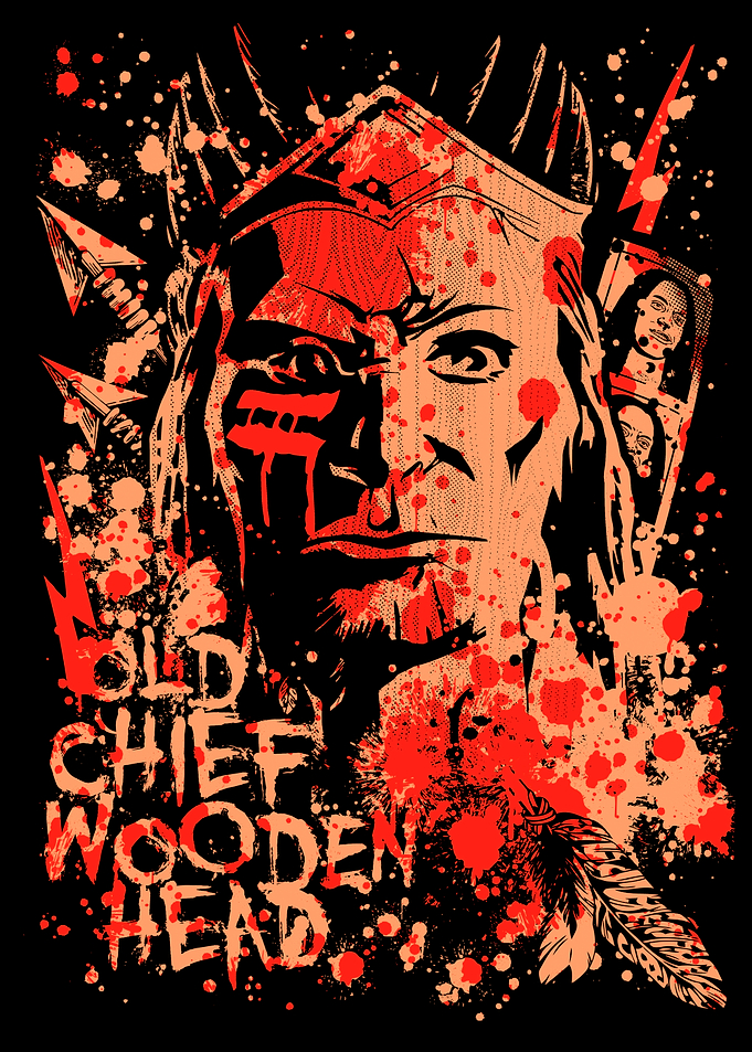 Old Chief Wooden Head