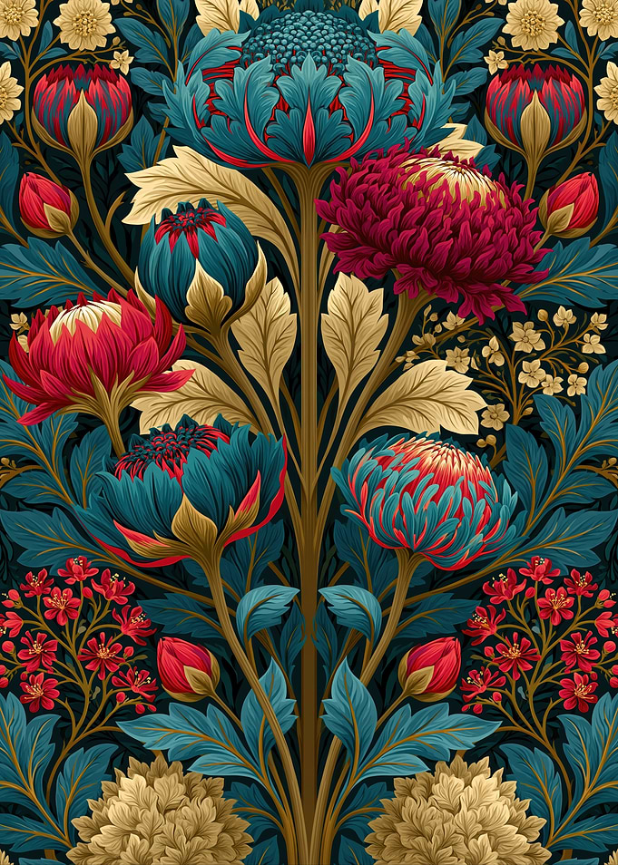 Intricate Floral Pattern