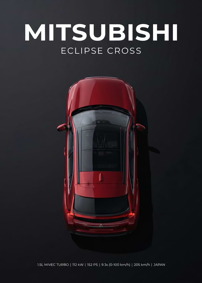 Mitsubishi Eclipse Cross Top View