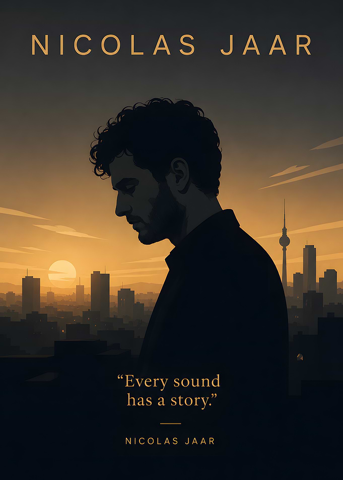 Nicolas Jaar Cityscape Sunset