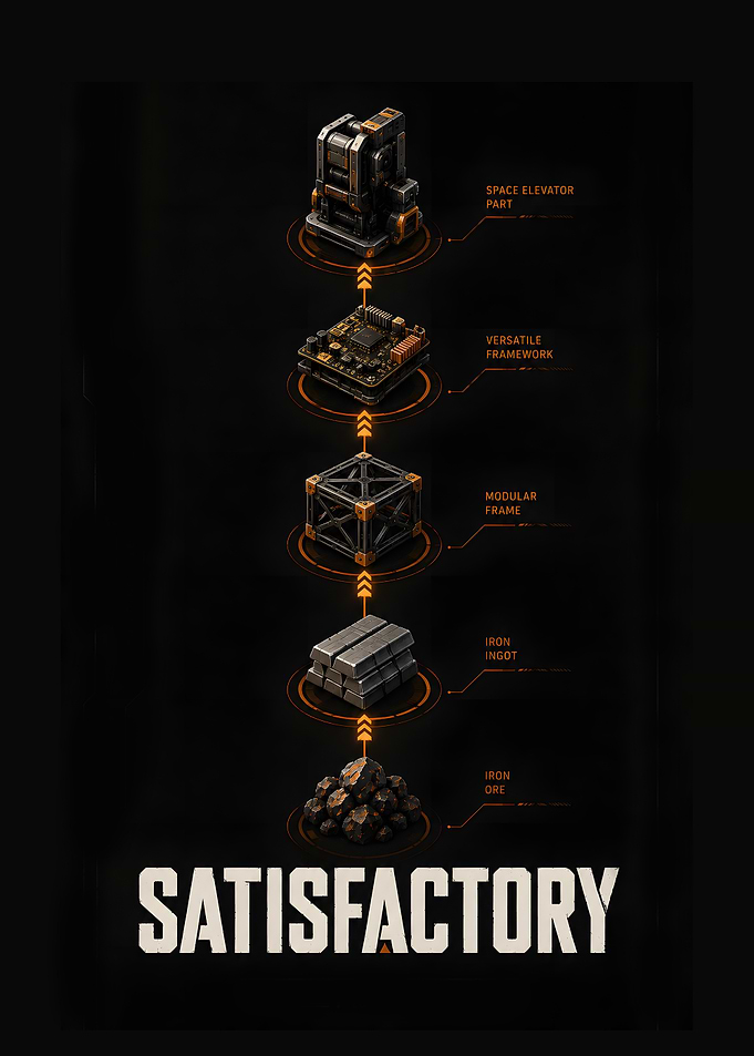 Satisfactory Game Progression