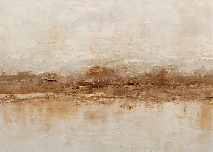 Abstract Earth Tones Painting