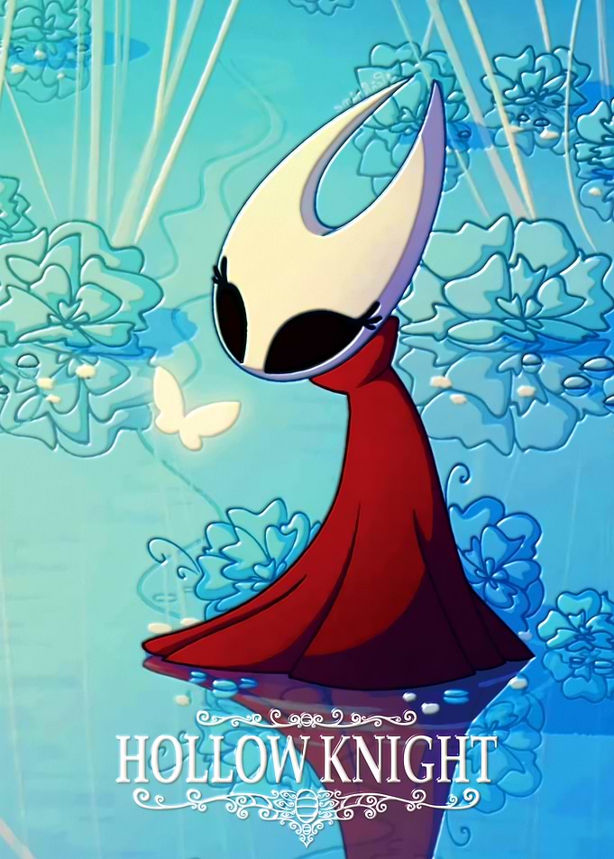 Hollow Knight Hornet and Butterfly
