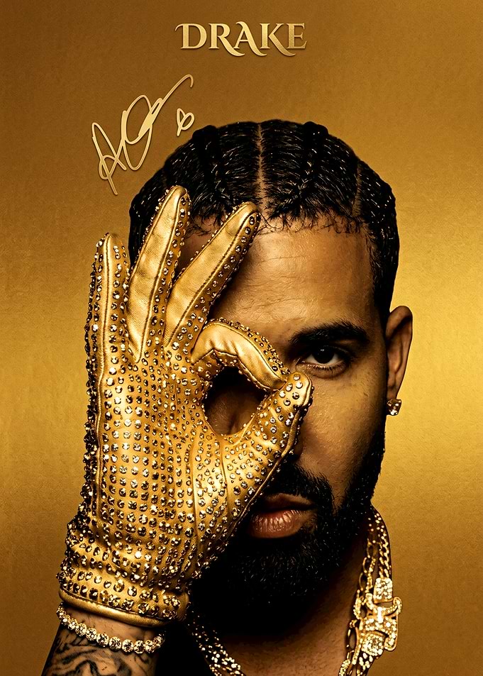 Drake in Gold