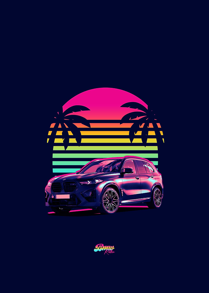 Retro BMW X5 SUV