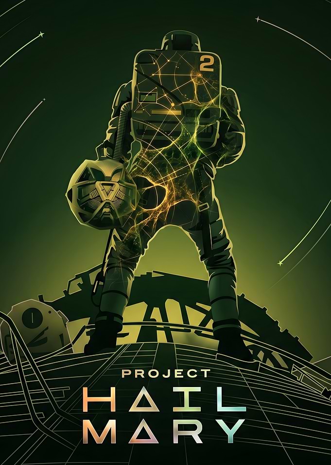 Project Hail Mary Astronaut Poster
