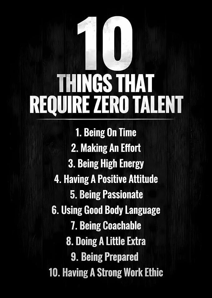 10 Things That Require Zero Talent