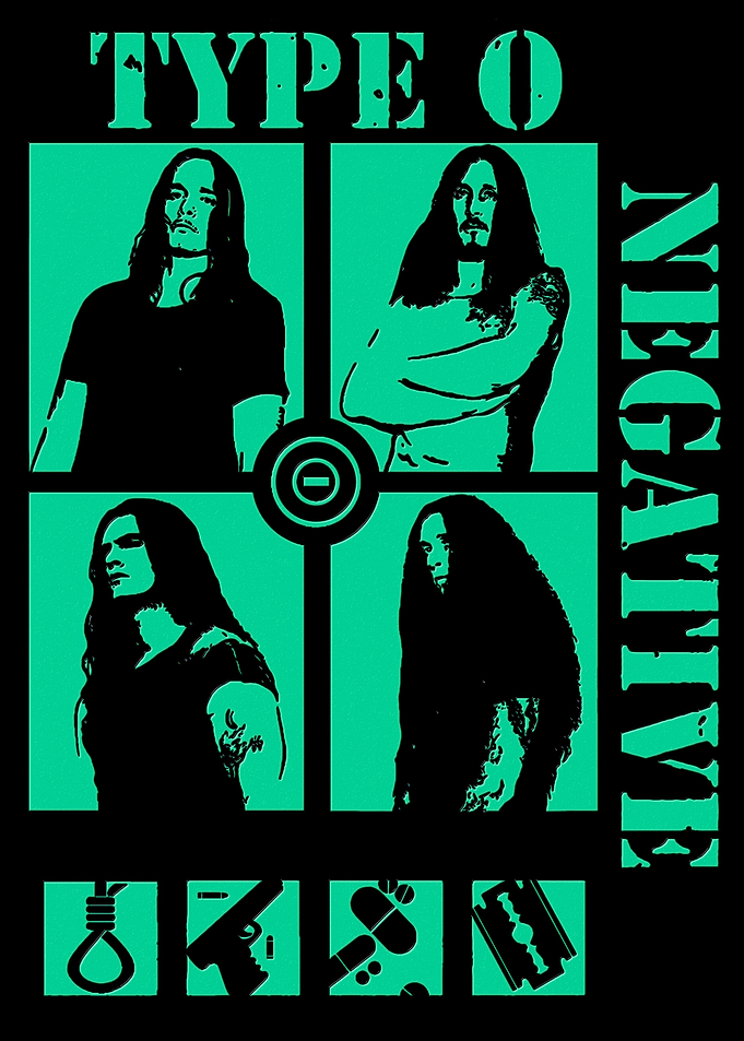 Type O Negative Band Poster