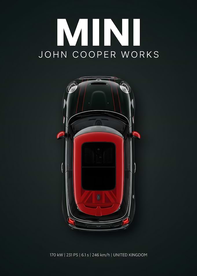 MINI John Cooper Works Top View