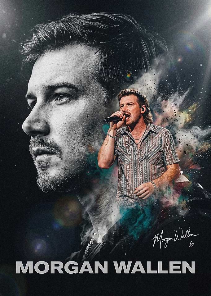 Morgan Wallen Concert Poster