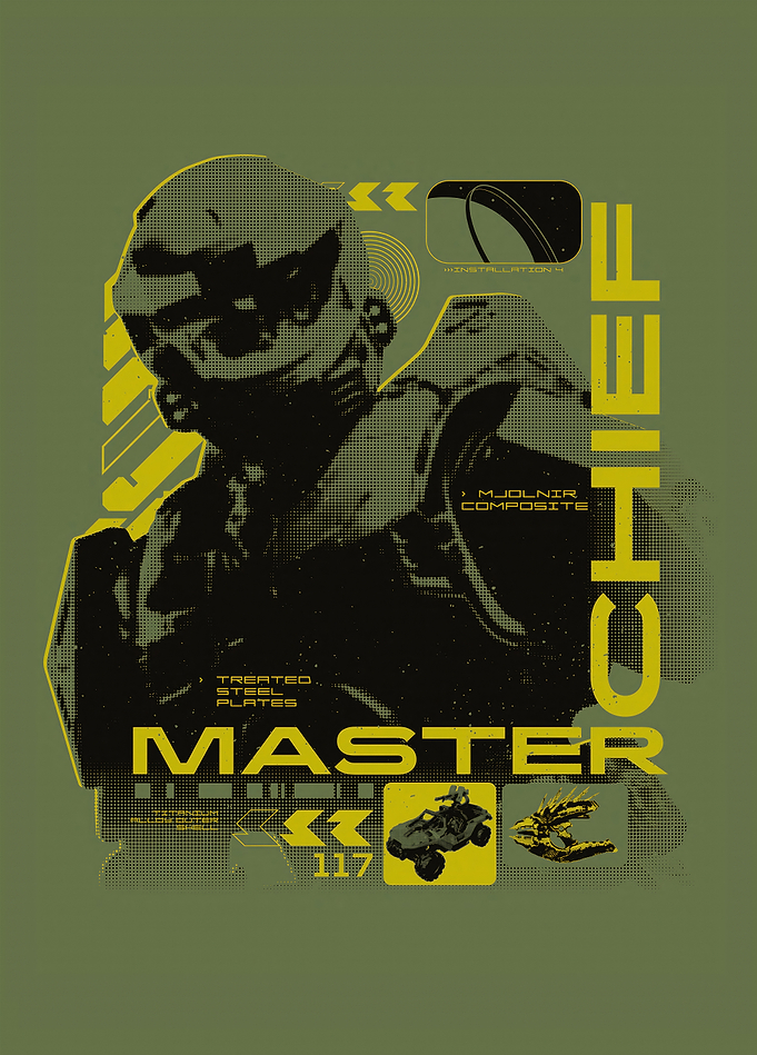 Master Chief: Iconic Spartan Warrior